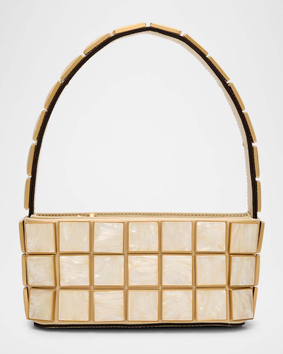 Romy Geometric Acrylic Shoulder Bag